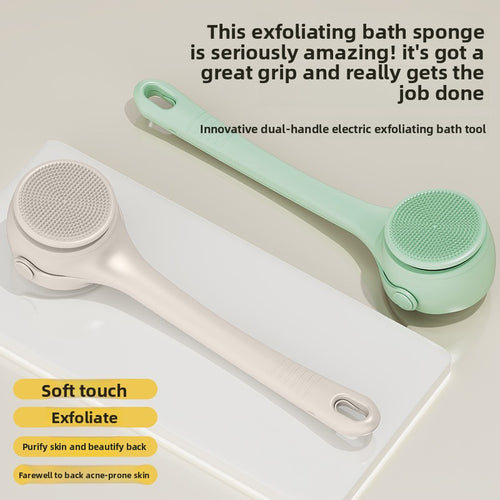 double handle electric scrubbing instrument