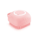 Silicone bath scrubbing comb